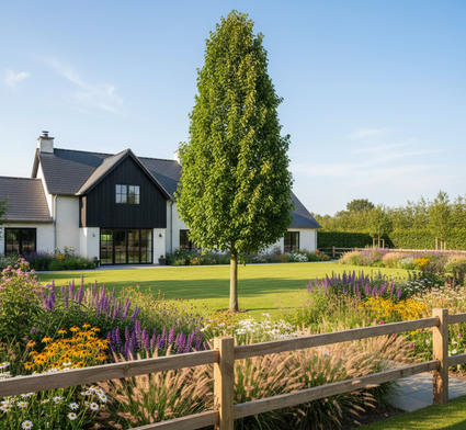 Noorse esdoorn - Acer platanoides 'Columnare' Hoogstam boom