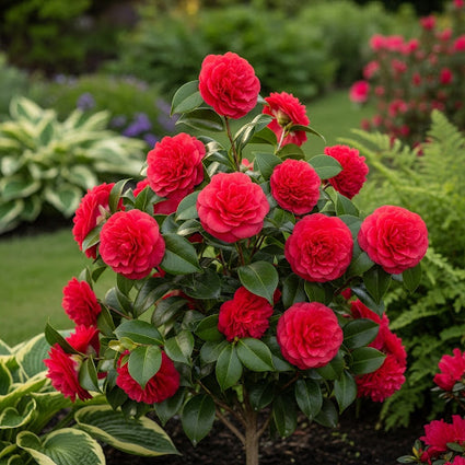 Camelia - Camellia japonica 'Lady Campbell'