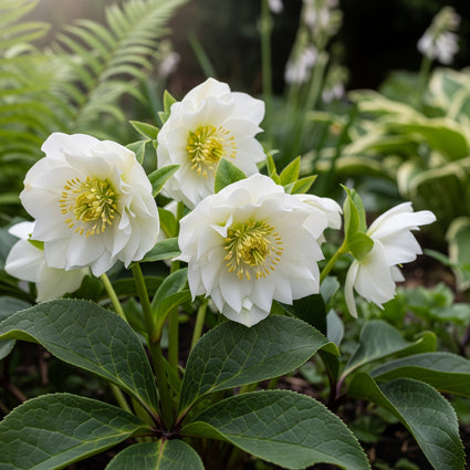 Nieskruid (Wit) - Helleborus orientalis 'Double Ellen White'