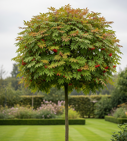 Breedbladige meelbes - Sorbus latifolia 'Henk Vink' Hoogstam