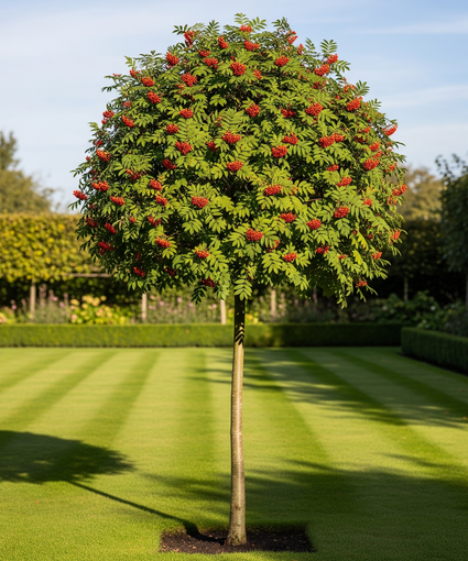 Lijsterbes - Sorbus aucuparia 'Wettra' hoogstam boom