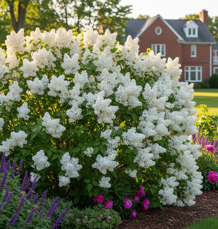 Gewone sering - Syringa vulgaris 'Mme Lemoine'