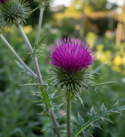 Vederdistel / Beekdistel - Cirsium rivulare 'Atropurpureum'