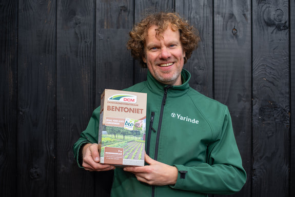 Zandgrond verbeteraar met watervasthoudend vermogen - DCM Bentoniet 2kg