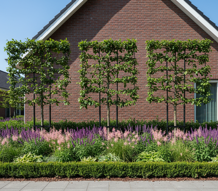 Portugese laurier - Prunus lusitanica 'Brenelia' leiboom