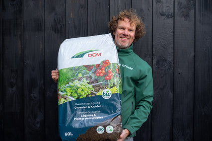 BIO Organische Moestuin, Groente & Fruitbomen aanplantgrond - Bundel 6 x 60 liter zak - DCM