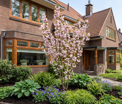 Japanse sierkers (Lichtroze, Meerstammig) - Prunus serrulata 'Amanogawa'