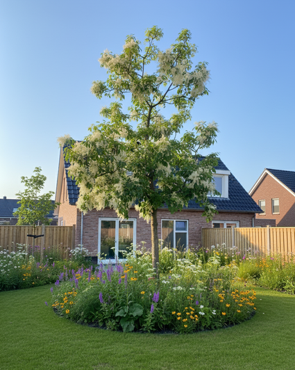 Manna Es - Fraxinus ornus (Pluim-es) op hoge stam