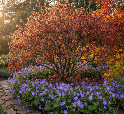 Rode Toverhazelaar - Hamamelis x intermedia 'Ruby Glow'