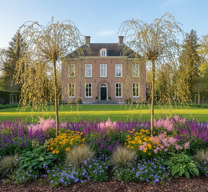 Treurwilg op stam - Salix caprea ‘Kilmarnock’ halfstam