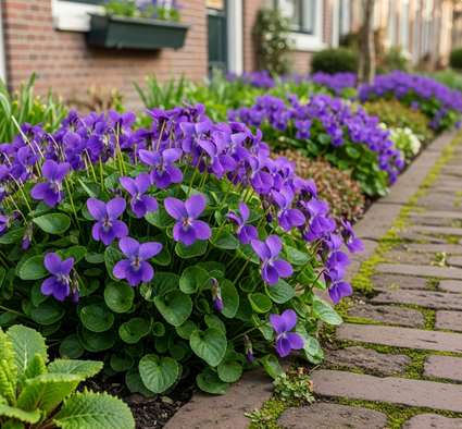 Maarts viooltje - Viola odorata 'Königin Charlotte'