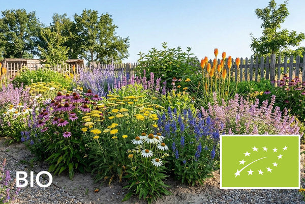 Biologische vaste planten en siergrassen zandgrond: EU-biologisch gecertificeerd (Skal 116581)