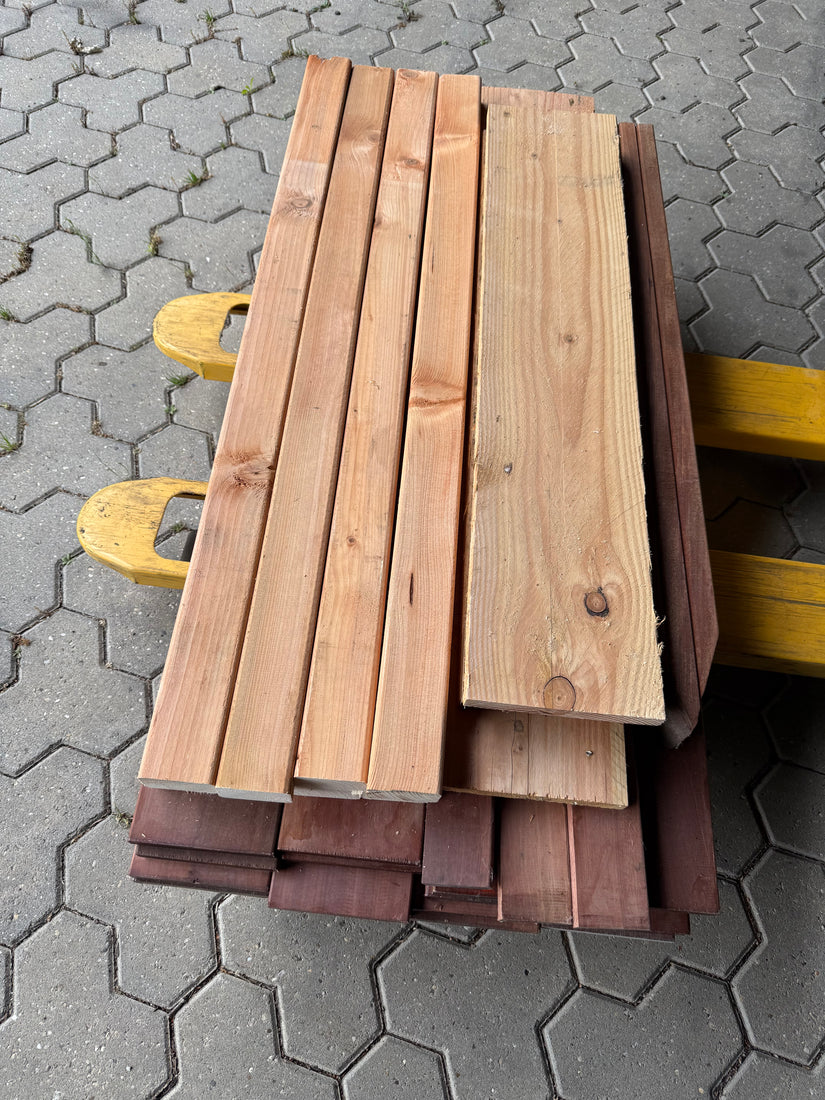 Plantenbak Vierkant Hardhout 90x90x60 cm
