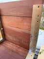 Plantenbak Vierkant Hardhout 90x90x60 cm