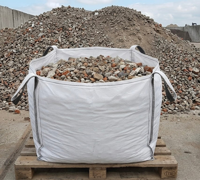 granulaat puinlaag in big bag