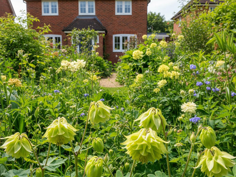 Akelei - Aquilegia vulgaris 'Green Apples'
