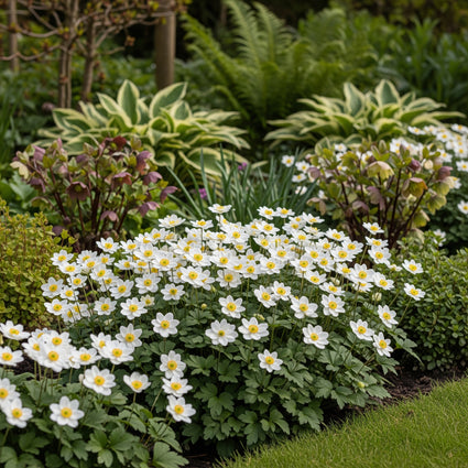 Blauwe anemoon - Anemone blanda 'White Splendour'