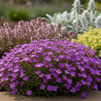Blauwkussen - Aubrieta 'Hamburger Stadtpark'