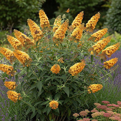 Vlinderstruik - Buddleja weyeriana 'Sungold'