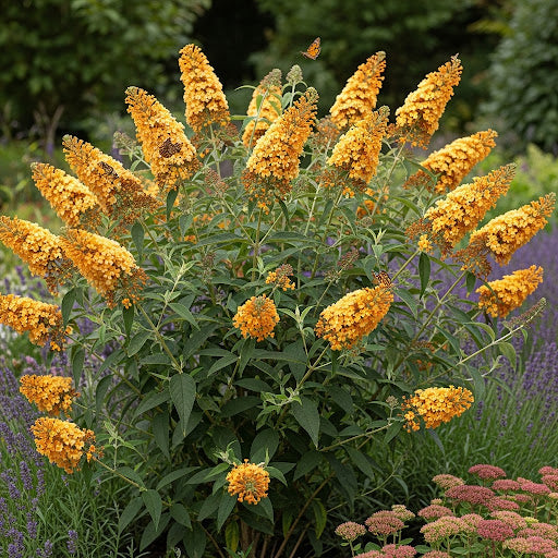 Vlinderstruik - Buddleja weyeriana 'Sungold'