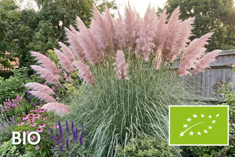 Biologisch Pampasgras - Cortaderia selloana 'Rosea'
