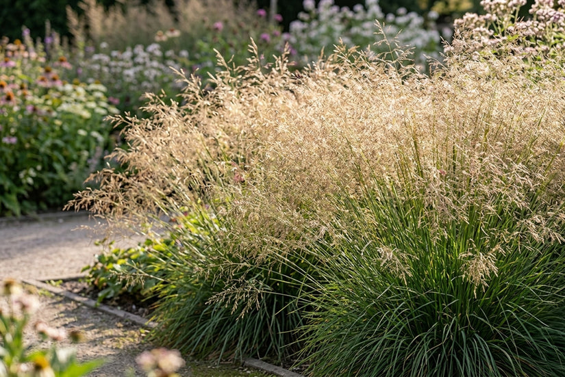 Ruwe smele - Deschampsia caespitosa 'Bronzeschleier'