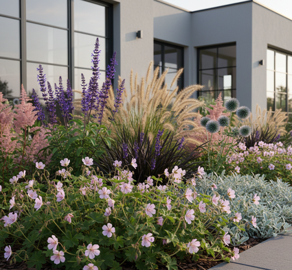 Bloedooievaarsbek - Geranium sanguineum var. striatum