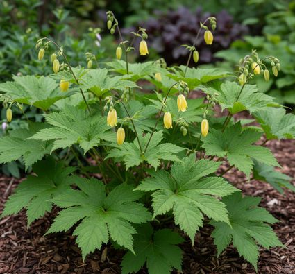 Japanse wasbloem - Kirengeshoma palmata