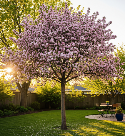 Japanse Sierappel - Malus floribunda boom op hoge stam
