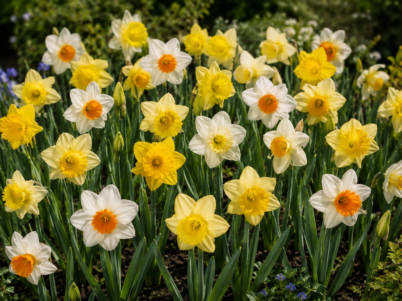 Bloembollen Narcis Mix - 300 bollen wit en geel - Aanbieding
