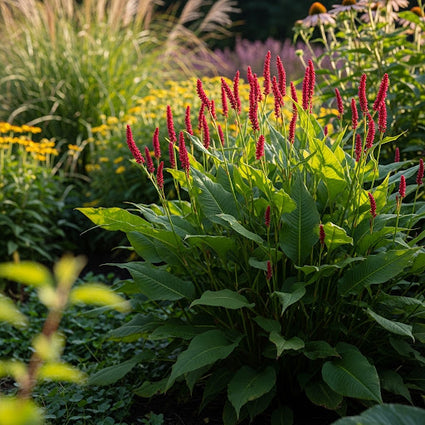 Duizendknoop (Hoogte 80 cm) - Persicaria amplexicaulis 'Inverleith'