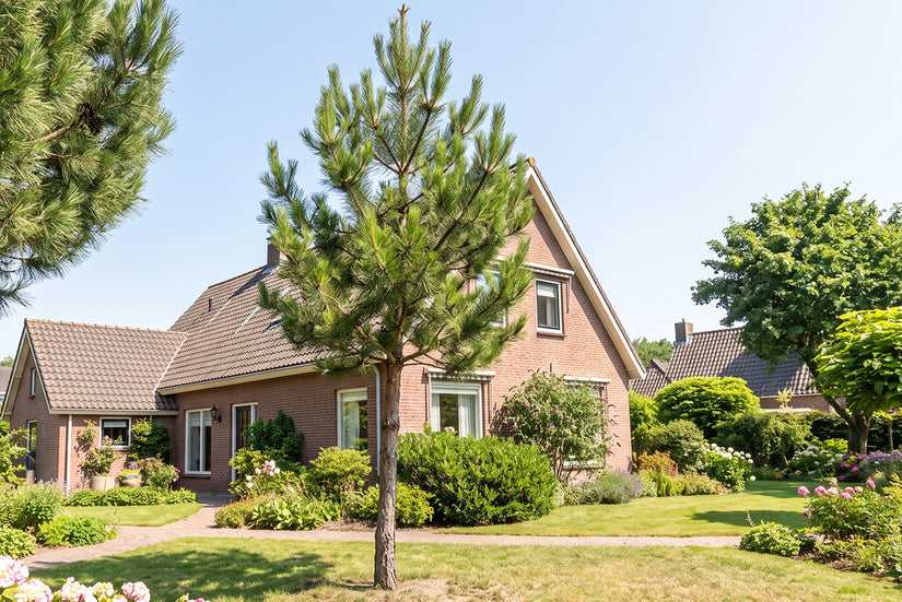 volgroeide pinus pinaster op hoge stam
