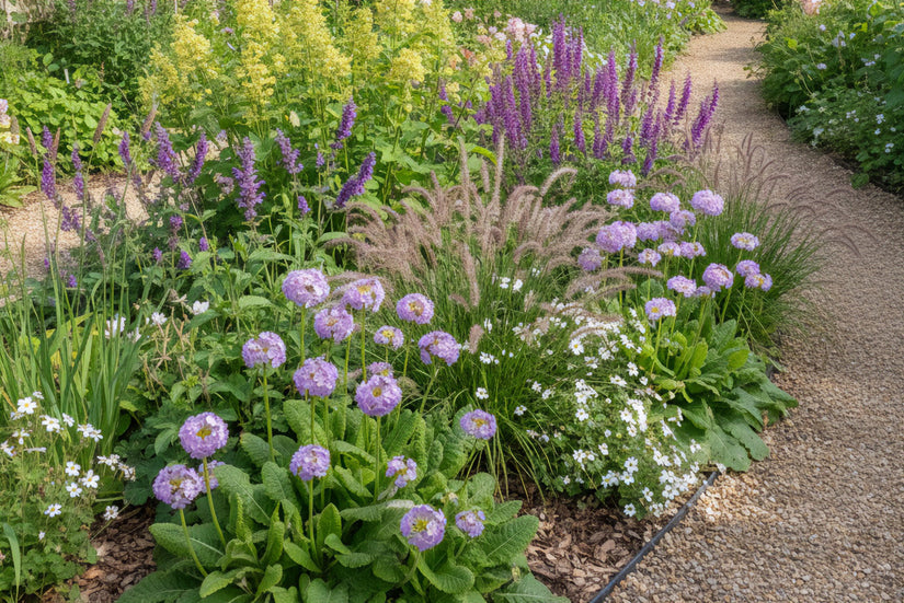 Kogelprimula - Primula Denticulata 'Lilac'