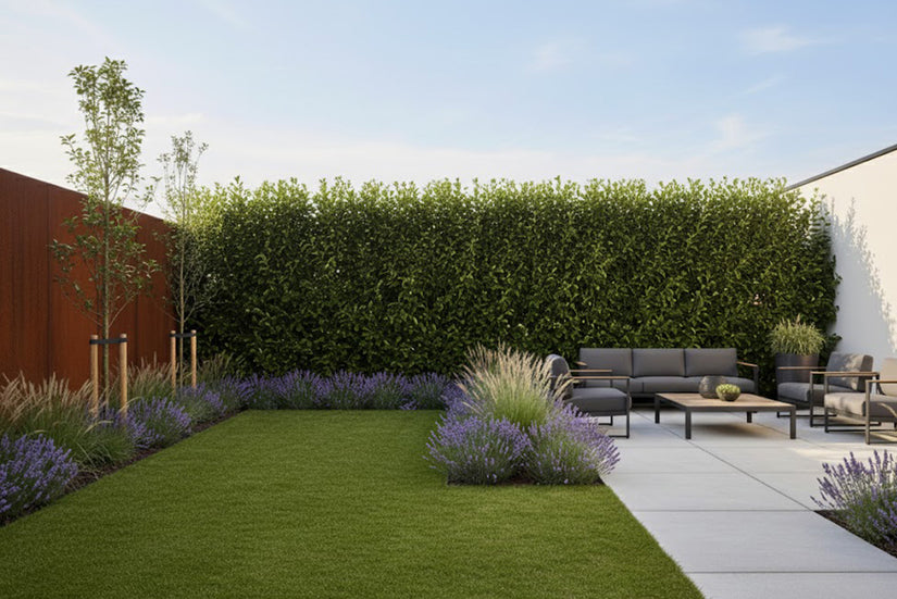 Kant en klaar haag Steeneik Quercus Ilex - 200 cm hoog x 120 cm breed - aanbieding!