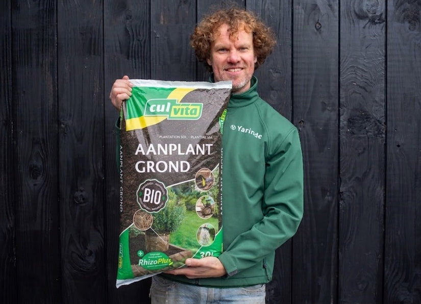 Universeel aanplantgrond voor tuinplanten 1 tot 2 m2 Zak 30 liter - Culvita