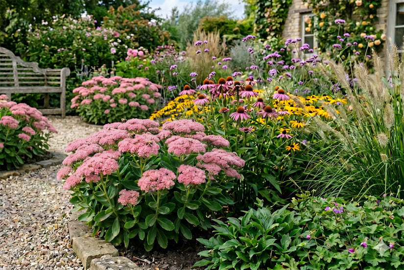 Biologisch Vetkruid - Sedum spectabile 'Brillant'