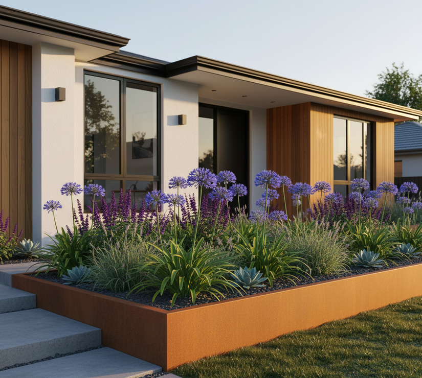 Afrikaanse lelie - Agapanthus africanus 'Peter Pan' (Compacte soort 40-50 cm)