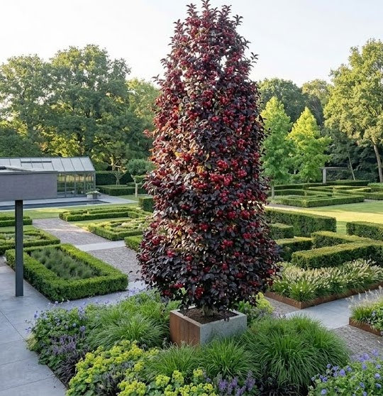 Sierappel - Malus toringo 'Scarlet' zuilboom