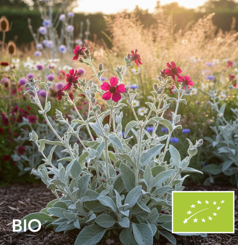 Biologische Prikneus - Lychnis coronaria 'Atrosanguinea'