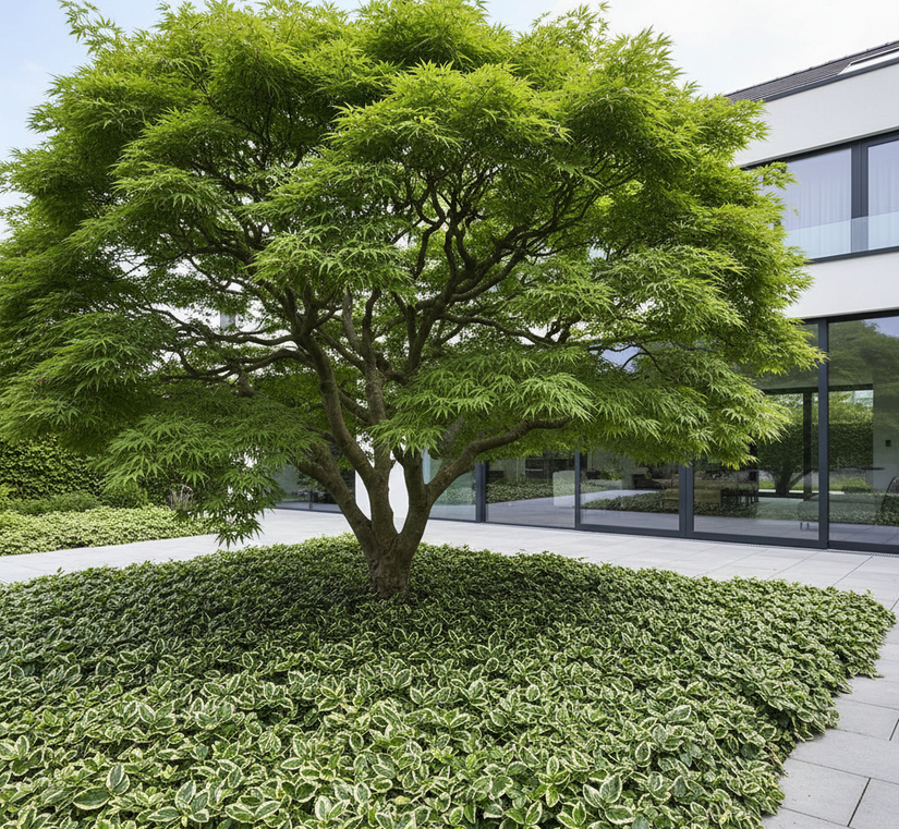 Schaduwkruid (Wit bont) - Pachysandra terminalis 'Variegata'