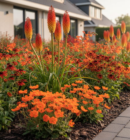 sfeerbeeld borderpakket levi oranje / rood