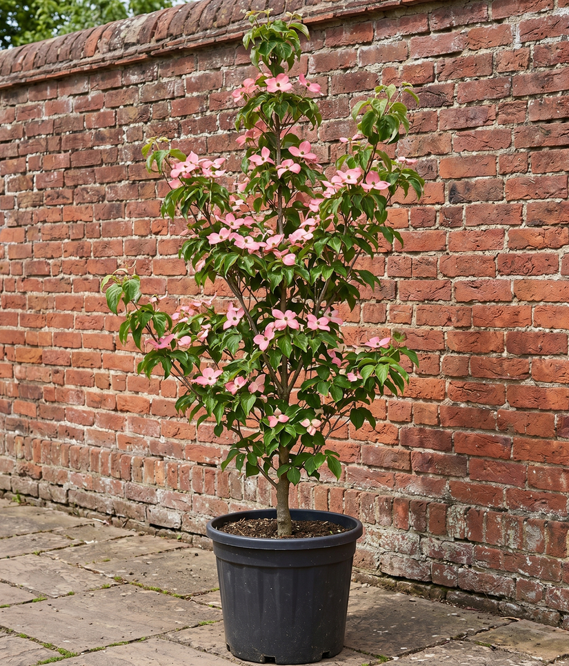 Japanse grootbloemige kornoelje 'Roze' - Cornus kousa 'Satomi'