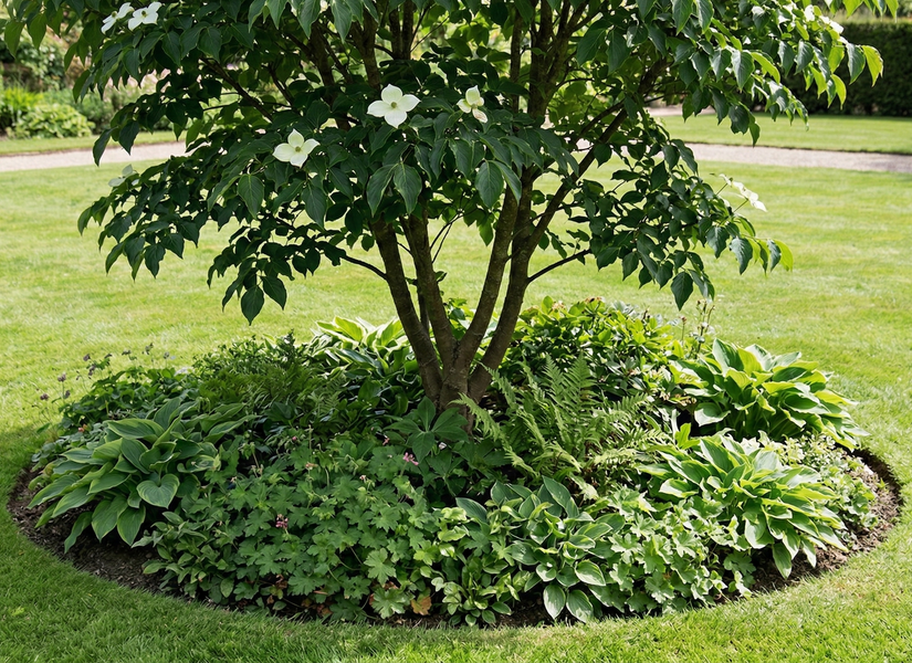 Japanse grootbloemige kornoelje - Cornus kousa 'Teutonia'