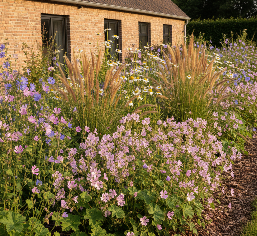 Ooievaarsbek (Roze, 40 cm hoog) - Geranium endressii