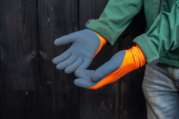 Tuinhandschoenen extra grip - 1 paar (2 handschoenen) Wovar