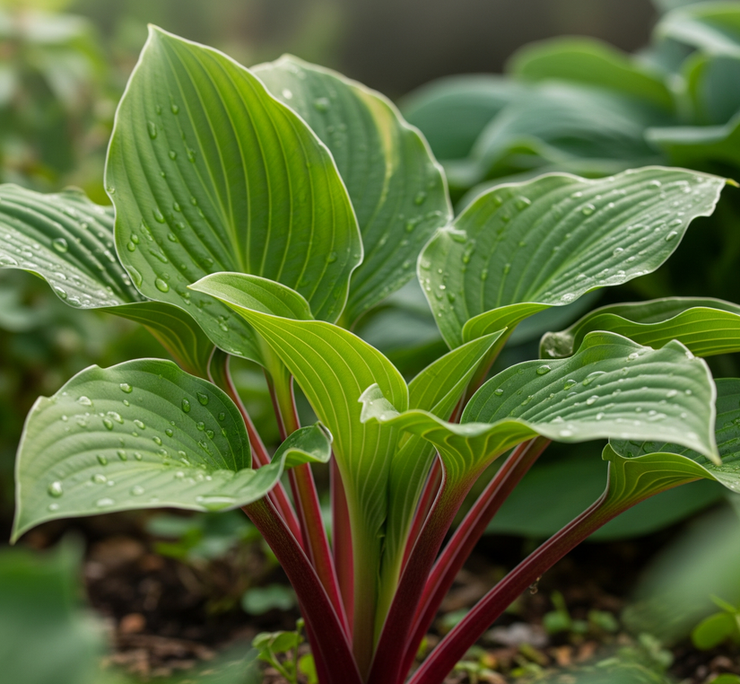 Hartlelie - Hosta 'Red Cadet'