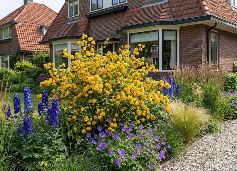 Ranonkelstruik - Kerria japonica 'Pleniflora'