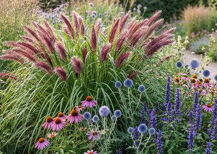 Lampenpoetsersgras - Pennisetum alopecuroides 'Red Head'