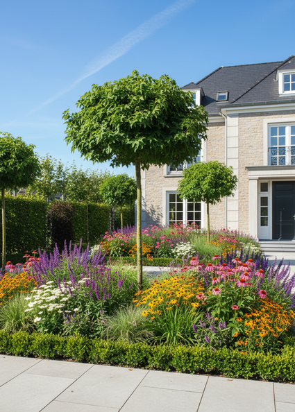 Amberboom - Liquidambar styraciflua 'Gum Ball' op hoge stam