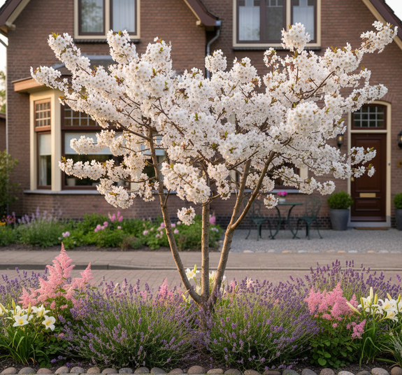 Sierkers (wit/lichtroze, Meerstammig) - Prunus 'The Bride'